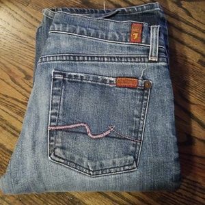 7 For All Mankind Bootcut Jeans Size 28